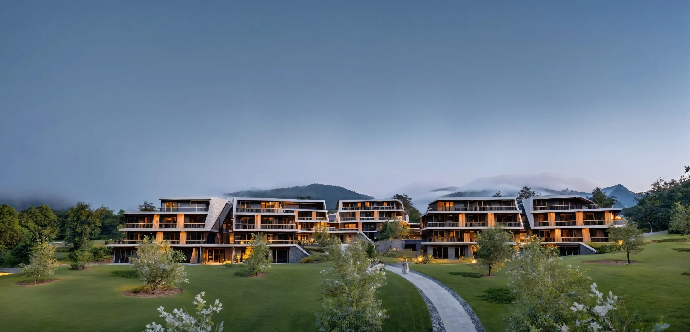 Apartmenthotel im Kontext des Areals